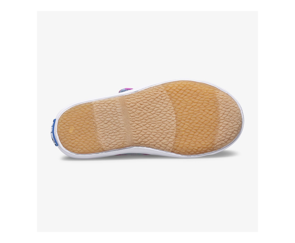 Slip Ons Keds Niños Blancas/Rosas - Harper - 593-XFOUPW